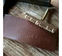 Custom Leather Stamp - Personalized Brass Branding Iron Wedding Stamp, Customized Logo Embossing Stamp for Meat Wood Paper Plastic