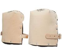 Custom Leathercraft CLC 313 Heavy Duty Leather Kneepads, Double Thick Lining, Tan