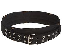 Custom Leathercraft CLC 5623 Padded Comfort Belt, 3 Inch Wide,Black