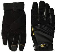Custom Leathercraft CLC Pit Crew 205BXL Engine Crew Mechanic's Glove, Black, XL