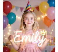 Custom LED Neon Signs,30 Patterns to Choose From with Name Logos are Available for Use in Bedroom Decor, Birthday Parties, Wall Decorations, Game Rooms, Bars, and Weddings