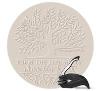 Custom Library Embosser Personalized Book Embosser from The Library of Ex Libris Custom Self-Inking Stamp Seal Book Lover Gift