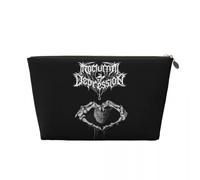 Custom Lifelover Band Nocturnal Depression Cosmetic Bag Women Kawaii Big Capacity Makeup Case Beauty Storage Toiletry Bags