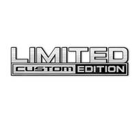 Custom Limited Edition Car Badge,Custom 3D Letters Car Emblems Your Name or The Make and Model of Your Cars on A Customizable Limited Edition Badge
