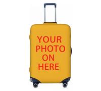 Custom Logo Elastic Luggage Cover Personalized Your Design Travel Suitcase Protective Cover Gift Color4,M