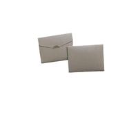 Custom Logo Mini Envelope Bank Credit Card Envelopes Mebership Sleeve Thickened Pearl Paper Gold Stamping(Silver,20pcs)