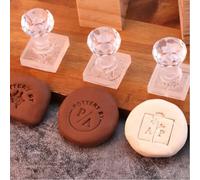Custom Logo Pottery Stamp - Polymer Clay Tools, Handmade Ceramic Imprint, Signature Stamping Gift, Unique Artisan Craft