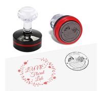 Custom Logo Stamp - Personalised Self Inking Stamps - Elegant Handmade Custom Stamps for Book, Teacher, Business, Weddings, Crafts & More