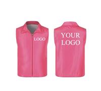 Custom Logo Vest Personalized Picture/Text Waistcoat Summer Sleeveless Thin Breathable Uniform Workwear Men Women Casual Jacket Coat Color7,3XL