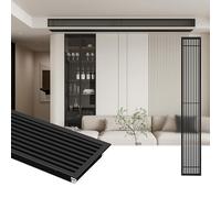 Custom Louvered ABS Air Return Vent Grille Cover 20-48" for Wall/Ceiling Linear Ventilation Panel Adjustable Louvers Ideal for Home/Office Use 70x20cm/28x8in