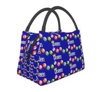 Custom Lucky Game Crazy Bingo Lady Gambling Player Lunch Bags Women Cooler Warm Insulated Lunch Box for Office Travel