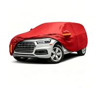 Custom Made All Weather Car Cover Compatible With Land Rover Range Rover Velar 2017-2024, Waterproof UV Resistant Tarpaulin Fabric Outdoor Indoor Use With Driver Zipper Reflective Strips