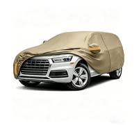 Custom Made All Weather Car Cover Compatible With Lexus UX 250h, Waterproof UV Resistant Tarpaulin Fabric Outdoor Indoor Use With Driver Zipper Reflective Strips
