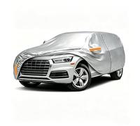 Custom Made All Weather Car Cover Compatible With MG4 Electric 2022-2024, Waterproof UV Resistant Tarpaulin Fabric Outdoor Indoor Use With Driver Zipper Reflective Strips