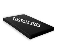Custom Made Crash Mats Bespoke Gym Mats for Landing, Tumbling, Falling, Crashing Yoga Exercise Black, 4cm Thick