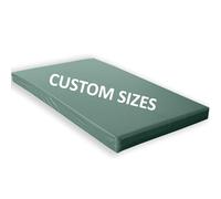 Custom Made Crash Mats Bespoke Gym Mats for Landing, Tumbling, Falling, Crashing Yoga Exercise Green, 5cm Thick