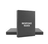 Custom Made Crash Mats Bespoke Gym Mats for Landing, Tumbling, Falling, Crashing Yoga Exercise Light Grey, 8cm Thick