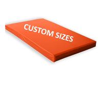 Custom Made Crash Mats Bespoke Gym Mats for Landing, Tumbling, Falling, Crashing Yoga Exercise Orange, 5cm Thick