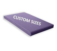 Custom Made Crash Mats Bespoke Gym Mats for Landing, Tumbling, Falling, Crashing Yoga Exercise Purple, 5cm Thick