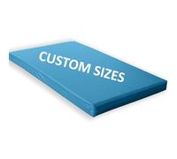 Custom Made Crash Mats Bespoke Gym Mats for Landing, Tumbling, Falling, Crashing Yoga Exercise Turquoise, 7cm Thick