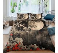 Custom Made Duvet Cover Single 155X200 Cmink Landscape Painting With 2 Pillowcases 3D Printed Bedding Set Quilt Case Children Teens Microfibre Zipper Closure Adults Kids - Do Not Fade - -924K632P922R