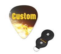 Custom Made Guitar Pick Add Your Picture Here For Bass, Electric, Acoustic Guitars 0.027inch/0.71mm