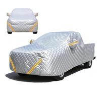 Custom-Made Padded Anti-Hail Full Pickup Truck Cover Compatible With Nissan Frontier Crew Cab SV Long Bed 4 * 2 2022-2026, Breathable Outdoor Car Protector, Sun Snow Scratch Resistant