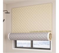 Custom-Made Thermal Insulation Curtains, Film for Windows Against The Cold, No Drilling Required for Windows, Thickened Cotton Curtain with Self-Adhesive Tape, Warm and Windproof