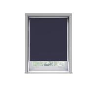 Custom Made To Measure Twist Fit No Drill Thermal Blackout Roller Blinds Black 151-180cm x 100cm
