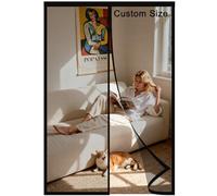 Custom Magnetic Screen Door - Made to Measure for Your Door Frame - Self-Sealing Mesh for Patio, Sliding & French Doors - Keep Bugs Out Naturally