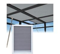 Custom Manual Skylight Blinds, 98% Blackout Fabric for Sliding Roof Windows, Includes Extension Rod, Perfect for Home & Office, Various