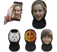 Custom Mask With Face,Personalized Print Phtot/Text/Logo Bandana,Reusable Custom Fraud Of Prank For Men & Women