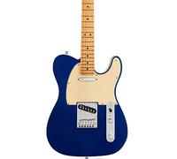 Custom Matte Blue Color Tele Ultra Electric Guitar, Solid Body,Maple Fretboard, Yellow PickGuard