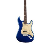 Custom Matte Blue Color Ultra Electric Guitar, Solid Body,Rosewood Fretboard, Yellow PickGuard