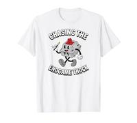 Custom Mechanical Keyboard Chasing The Endgame Thock Value Graphic T-Shirt, Men, White, M