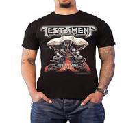 Custom Men's Summer Fashion T Shirt Testament T Shirt Brotherhood of The Snake Mens Black Short Sleeve Funny T Shirts Size L