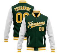 Custom Mens Varsity Jacket Design Your Own Baseball Jacket Personalized Bomber Jackets Customized Letterman Baseball Jackets Name Number
