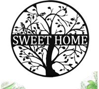 Custom Metal Address Sign - Personalized Address Plaque - Signs for Home Decor Wall - Custom House Number Metal Sign Outdoor Address Sign Metal Address Plaque Housewarming Gift (Design4)