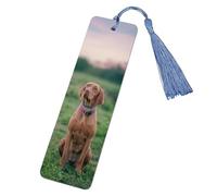 Custom Metal Book Mark with Photo and Text, Personalized Bookmark with Multi-Color Tassel for Book Lovers, Gift for Classmate, Readers, Teacher, Kids, for Farewell Gift, Christmas