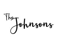 Custom Metal Name Sign, personalised Baby Name Sign For Nursery Laser Cut Words Names Letters Script Signs Wall Art for Wedding Home Nursery Crib Decoration (Family Name)