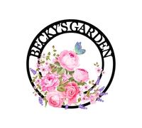 Custom Metal Name Signs for Wall Decoration, Personalised Split Letter Monogram Family Last Name Sign Home Wall Art (Garden Colorful)