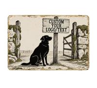 Custom Metal Sign Custom Signs Make Your Own Sign Add Text Logo Image Customize For Office Road Signs Garden, Hazard Outdoor Use 12"x8" (Color05, 8"x12")