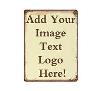 Custom Metal Sign Personalised Tin Plaque Wall Art Home Decor Garden Farm Warning Outdoor Plaque Garage Cafe Bar Man Cave Decor Gift Ideas