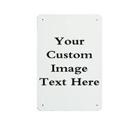 Custom Metal Sign Personalised Tin Sign Aluminum Sign Vintage Iron Plaque,Art Poster Sign for Farmhouse Orchard Coffee Shop Home Decor Novelty Birthday Gift Ideas 8"x12"