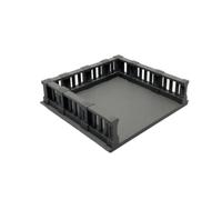 Custom Miniature Building Base With, Square Black