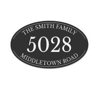 Custom Modern Digital Metal Address Sign, Purely Numerical House Number Plaque, Minimalist Outdoor Wall Art for Exterior and Garden (Style-4)