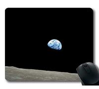 Custom mouse pad,earth mousepad,Earth Soil Creep Moon Lunar Surface GlobeGaming mouse pads,Gaming mouse mat