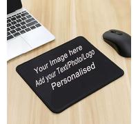 Custom Mouse Pad - Personalised Photo/Text/Image/Name Non-Slip Desk Mat for PC Laptop Computer