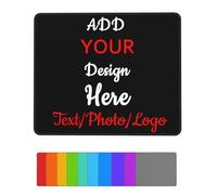 Custom Mouse Pad Personalized Photo Picture & Text Office Supplies & Gaming Computer Desk Mat,Customized Non-Slip Waterproof Desk Writing Pad for Office Home