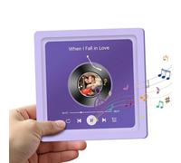 Custom Music Album Fridge Magnet,Personalized Album Fridge Magnet With Photo,Personalized Music Fridge Magnet Can Play Songs,Vinyl Record Refrigerator Magnets,Christmas For Music Lovers